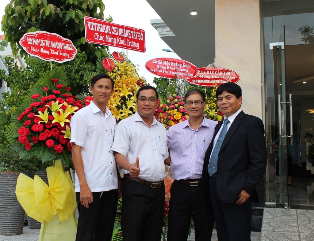 Opening the Branch of Le Nguyen Law Firm in Can Tho Công ty Luật TNHH
